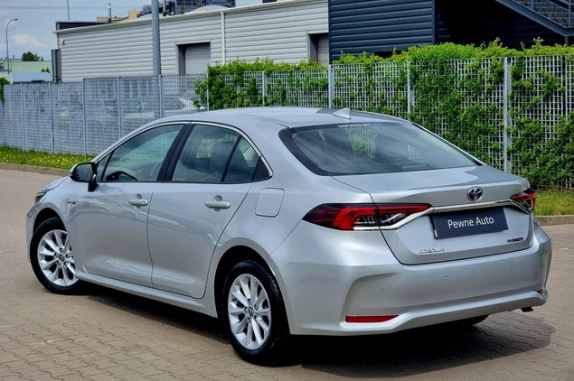 Toyota Corolla cena 89900 przebieg: 58361, rok produkcji 2021 z Rajgród małe 436